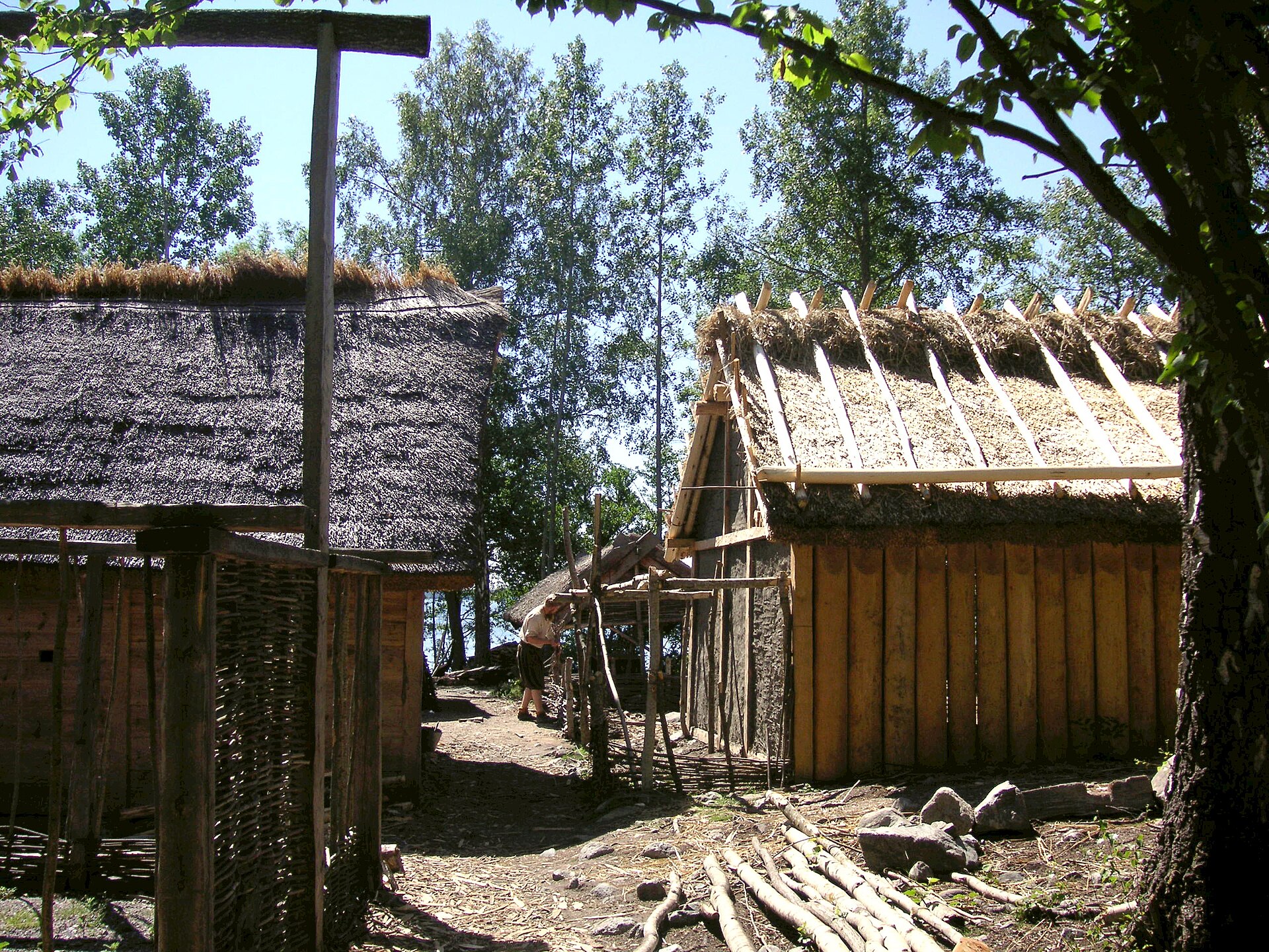 Birka Viking City in the Stockholm archipelago