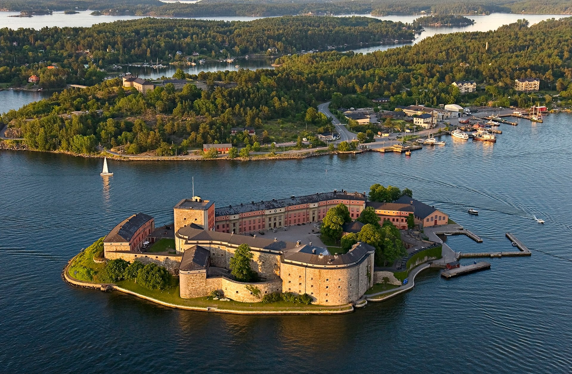 Vaxholm in the Stockholm archipelago